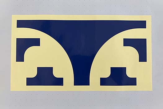 ハーフカット、塗装