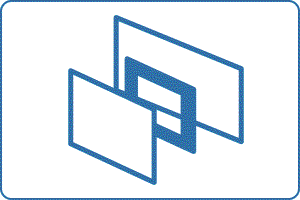 アイコン複層